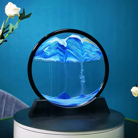 3D Moving Sand Frame – 7" (Random Color)
