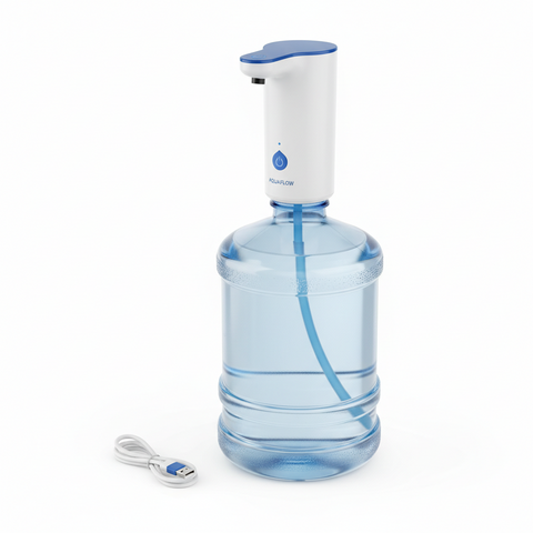 USB Rechargeable Automatic Water Bottle Pump – Electric Drinking Water Dispenser with One-Touch Switch for Gallon Bottles